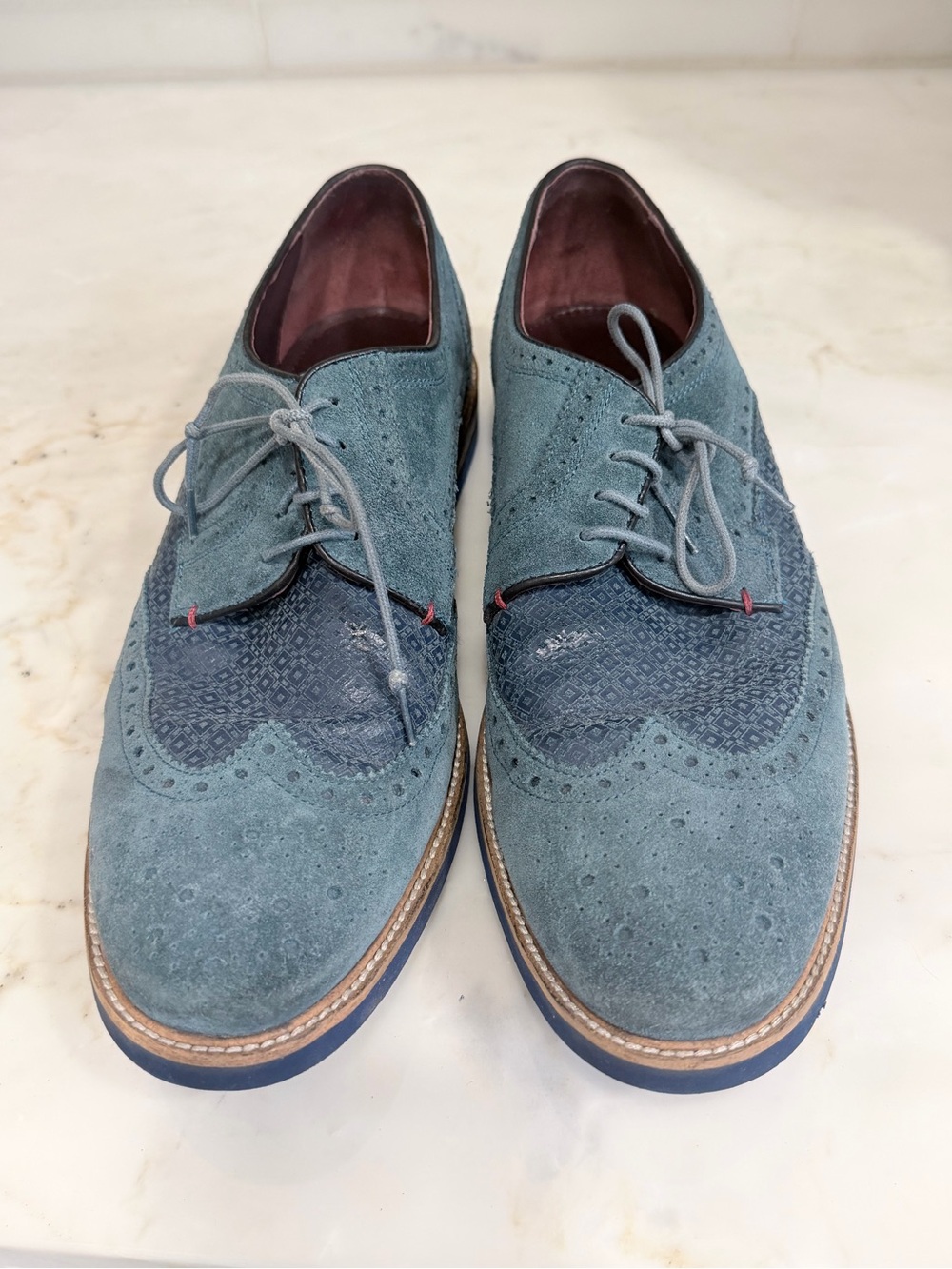 Ted Baker Men's Oxford Suede Shoes